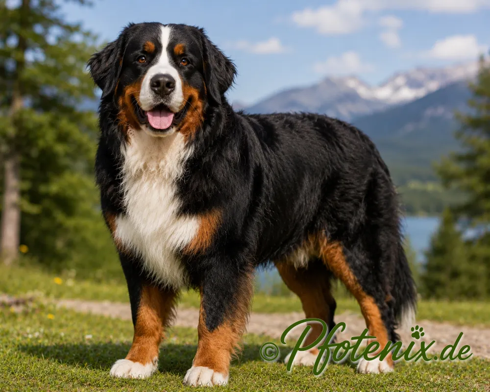 Berner Sennenhund – großer Familienhund