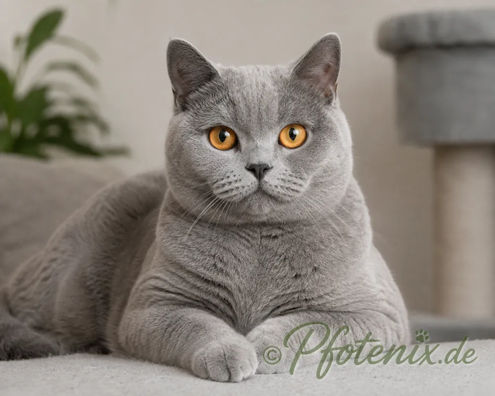 British Shorthair – ruhige Kurzhaarkatze mit rundem Gesicht