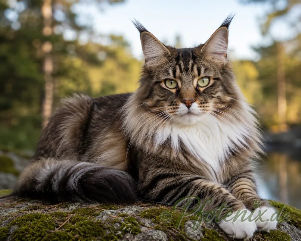 Norwegische Waldkatze – große Langhaarkatze