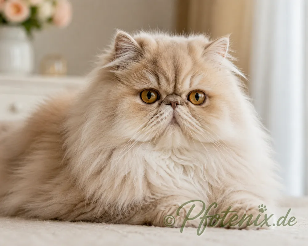Perser – klassische Schoßkatze mit langem Fell